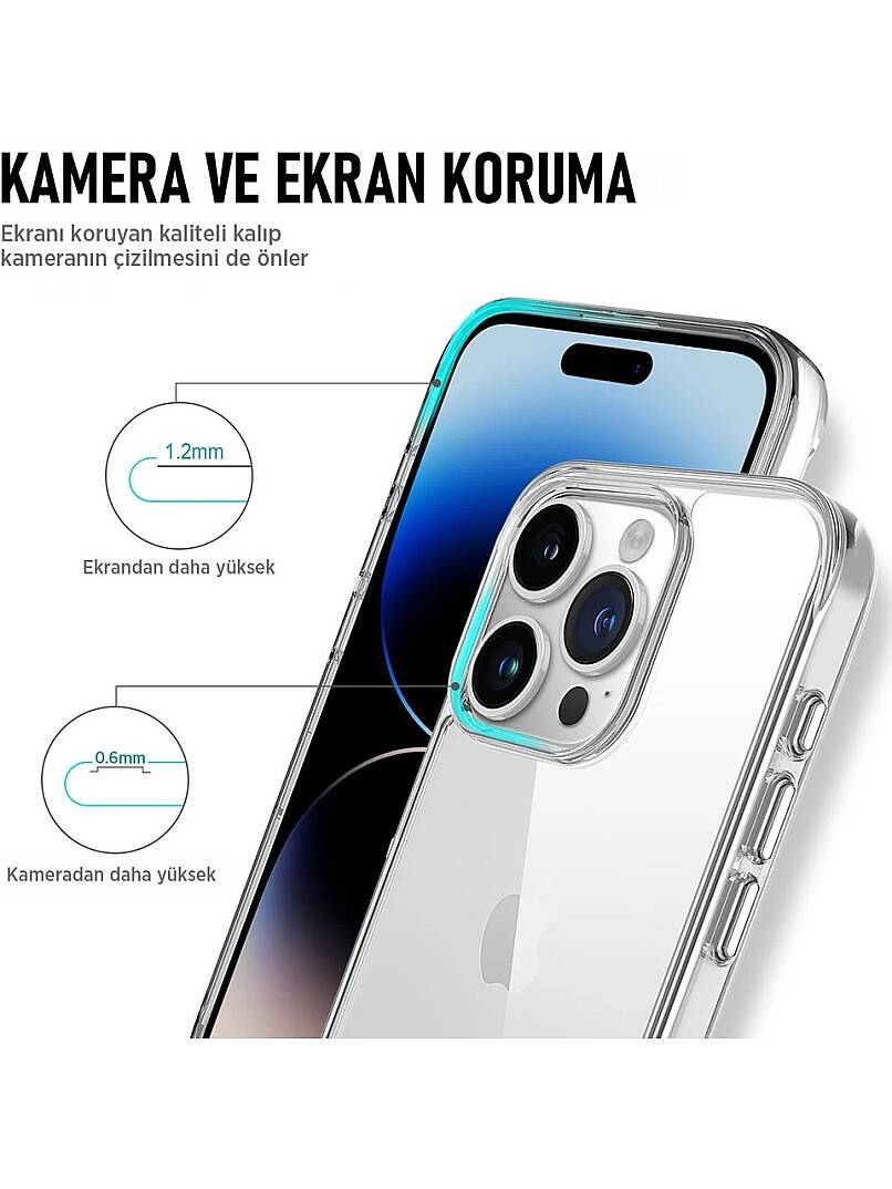 BİX-İPHONE 16 Promax KILIF NEBULA AQUA - 2
