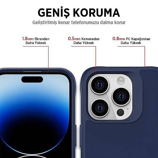 BİX-İPHONE 16 Promax KILIF VORTEX MAGSAFE-Siyah - 3