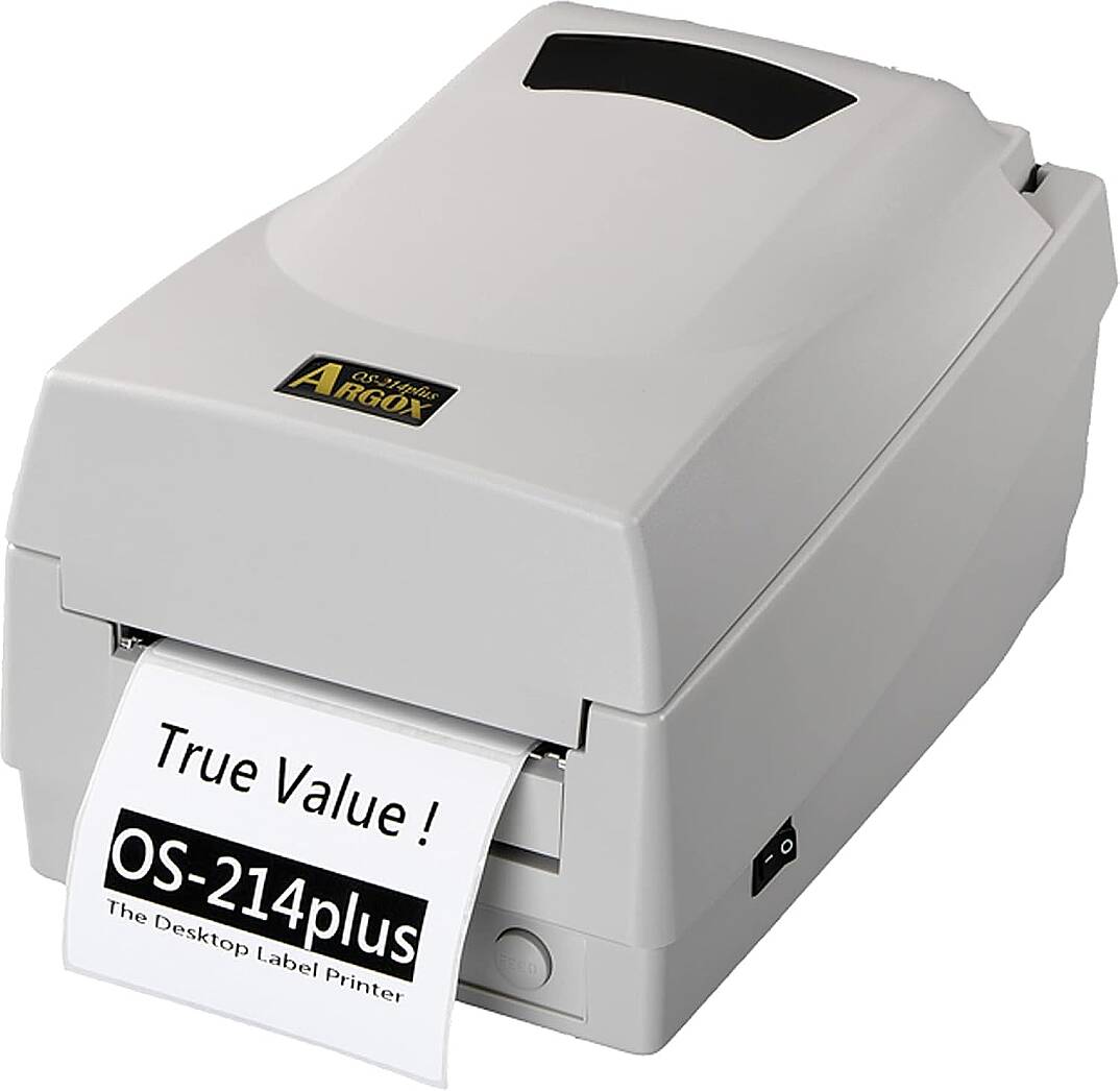 ARGOX OS-214 Pro (PLUS) Thermal + Thermal Transfer Seri + Usb + Paralel 76 mm/sn 203 dpi Barkod Yazıcı - 1