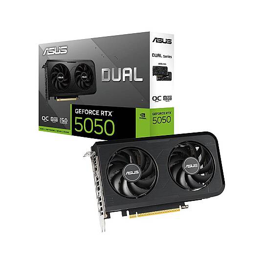 ASUS DUAL GeForce RTX 5050 OC 8GB GDDR6 128Bit DLSS 4 Ekran Kart