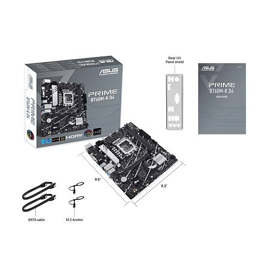 ASUS PRIME B760M-K Intel B760 LGA1700 DD - 5