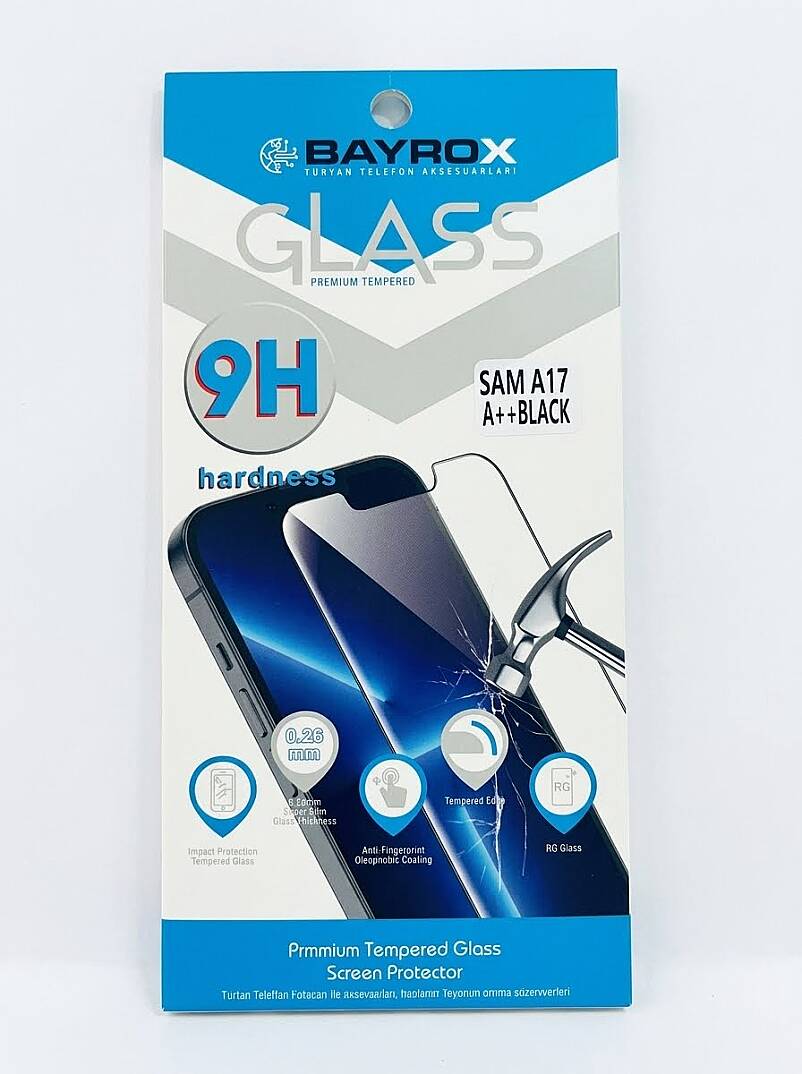BAYROX-DÜZ-Samsung A17 Kırılmaz Cam - 1