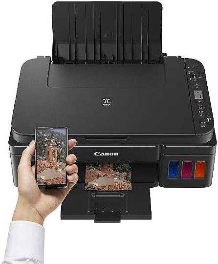 Canon G3416 Wi-Fi + Tarayıcı + Fotokopi Renkli Çok Fonksiyonlu Tanklı Mürekkep Püskürtmeli Yazıcı - 2