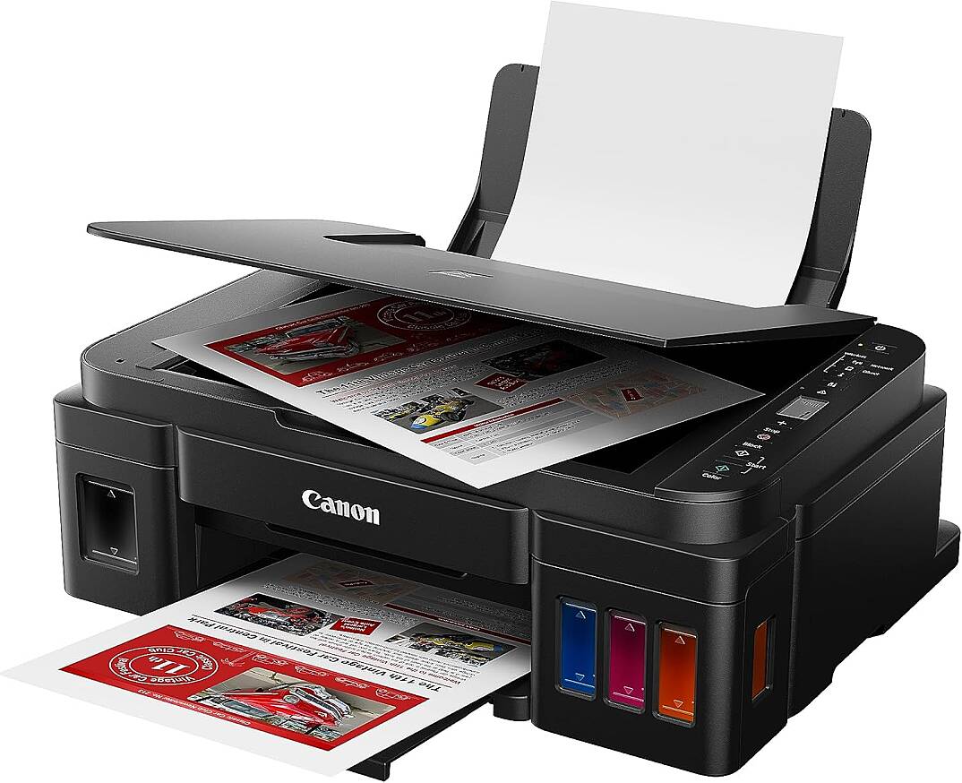 Canon G3416 Wi-Fi + Tarayıcı + Fotokopi Renkli Çok Fonksiyonlu Tanklı Mürekkep Püskürtmeli Yazıcı - 3