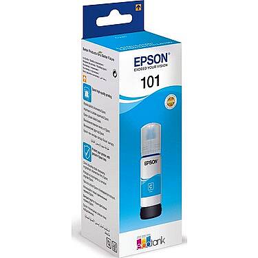 Epson 101 Mavi Mürekkep Şişesi, 70 ml. L4150/L4160/L6160/L6170/L6190/L14150 (C13T03V24A) (Orjinal)