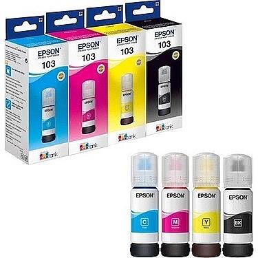 Epson 103 Ecotank 65 ml 4 Renk Orijinal Mürekkep Seti