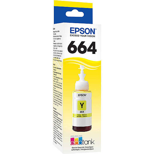 Epson 664 Sarı Orijinal Mürekkep