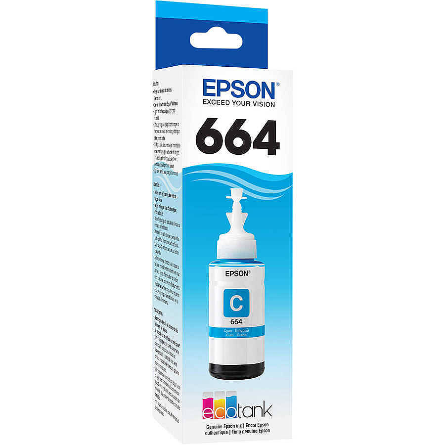 Epson 664 Mavi Orijinal Mürekkep - 1