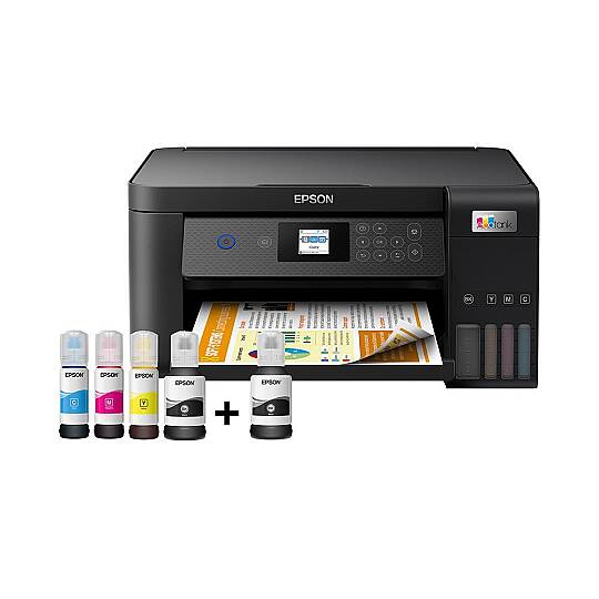 Epson Eco Tank L4260 Wi-Fi + Tarayıcı + Fotokopi Renkli Çok Fonksiyonlu Tanklı Mürekkep Püskürtmeli Yazıcı-DUBLEKS