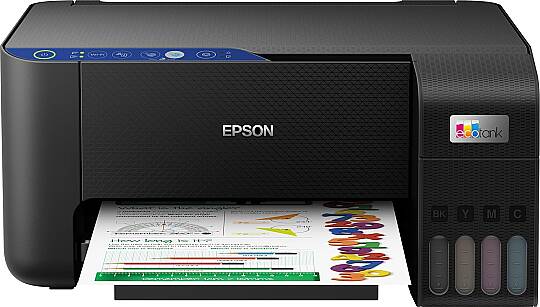 Epson Ecotank L3252 Wi-Fi + Tarayıcı + Fotokopi Renkli Çok Fonksiyonlu Tanklı Mürekkep Püskürtmeli Yazıcı ( ORİJİNAL)