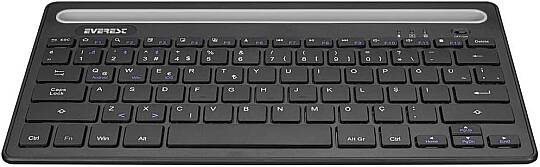 Everest KM-BT803 Siyah 3 in 1 BT 5.0+3.0+2.4Ghz 1600dpi Q Multimedia Kablosuz Klavye + Mouse Set - 2