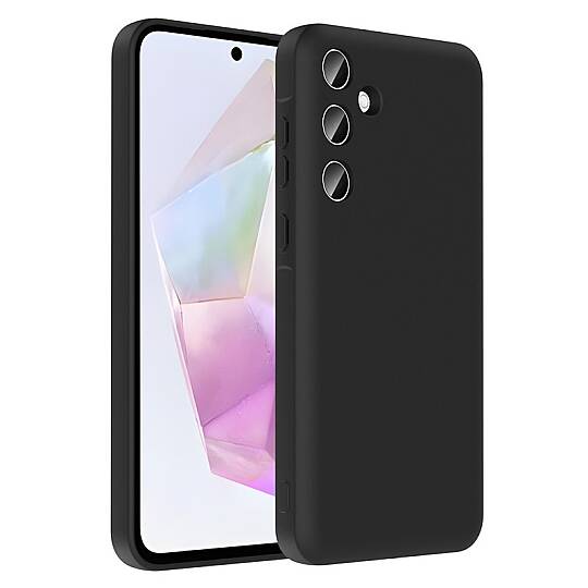 Galaxy A36-A56 Uyumlu Kılıf Kamera Korumalı -Gri-Zore Vitra Kapak - 1