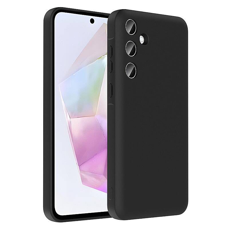 Galaxy A36-A56 Uyumlu Kılıf Kamera Korumalı -Gri-Zore Vitra Kapak - 1