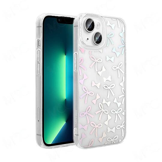 Apple iPhone 13-14 Kılıf Şeffaf Figürlü Zore Folk Sert Kapak  - 3
