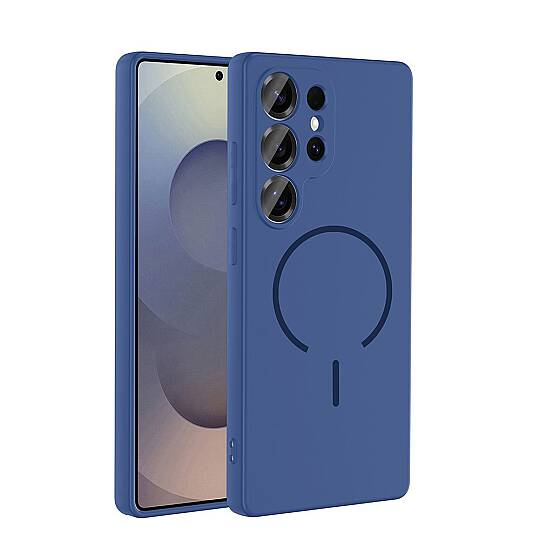 ZORE META S26 ULTRA LACİVERT TPU+PC KAPAK - 1
