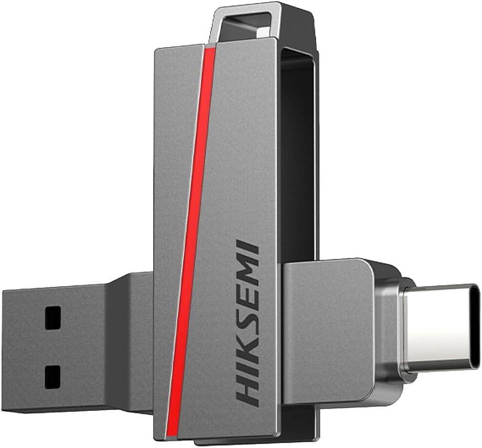 HIKSEMI HS-USB-E327C 64G U3 Silver Flash Bellek - 2