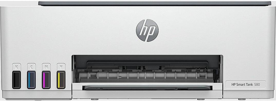 HP Smart Tank 580 All-in-One Renkli Yazıcı, Wireless, Baskı, Fotokopi, Tarama, 1F3Y2A - 1