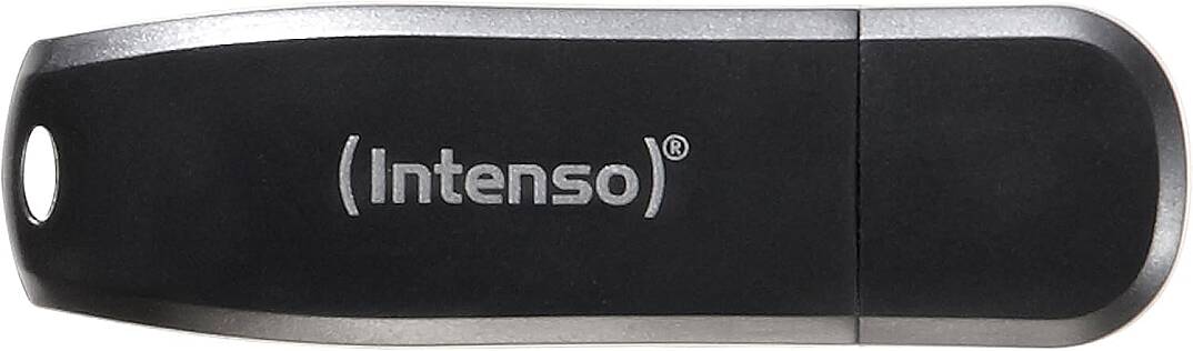 INTENSO SUPER SPEED LINE 64GB USB 3.2 GEN.1X1 USB BELLEK 3533490 SIYAH - 1