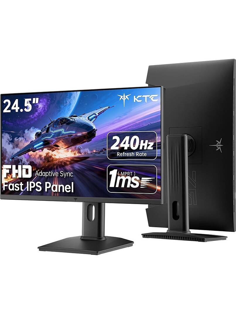 KTC H25T7-3 24.5'' FHD 240HZ Fast IPS 1ms Mprt Pivot Gaming Monitör - 2