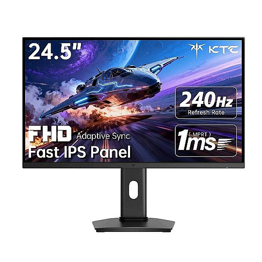 KTC H25T7-3 24.5'' FHD 240HZ Fast IPS 1ms Mprt Pivot Gaming Monitör