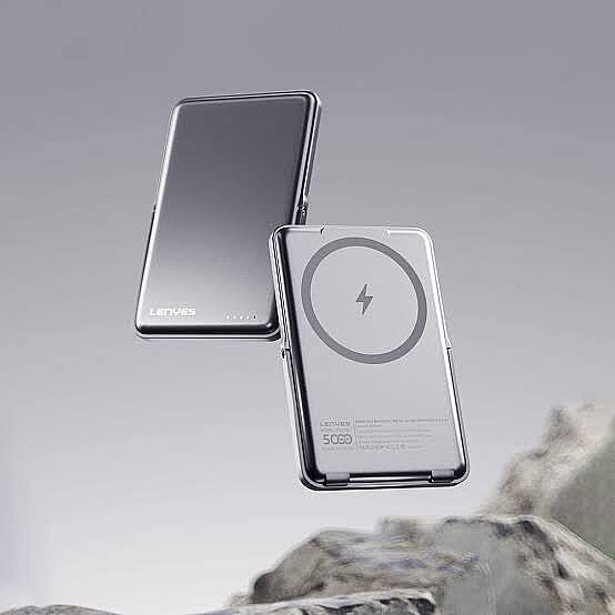 LENYES PW038D POWERBANK 5000Mah SİLVER - 1