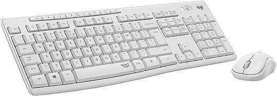 Logitech MK295 Sessiz Kablosuz Türkçe Klavye Mouse Seti - Beyaz