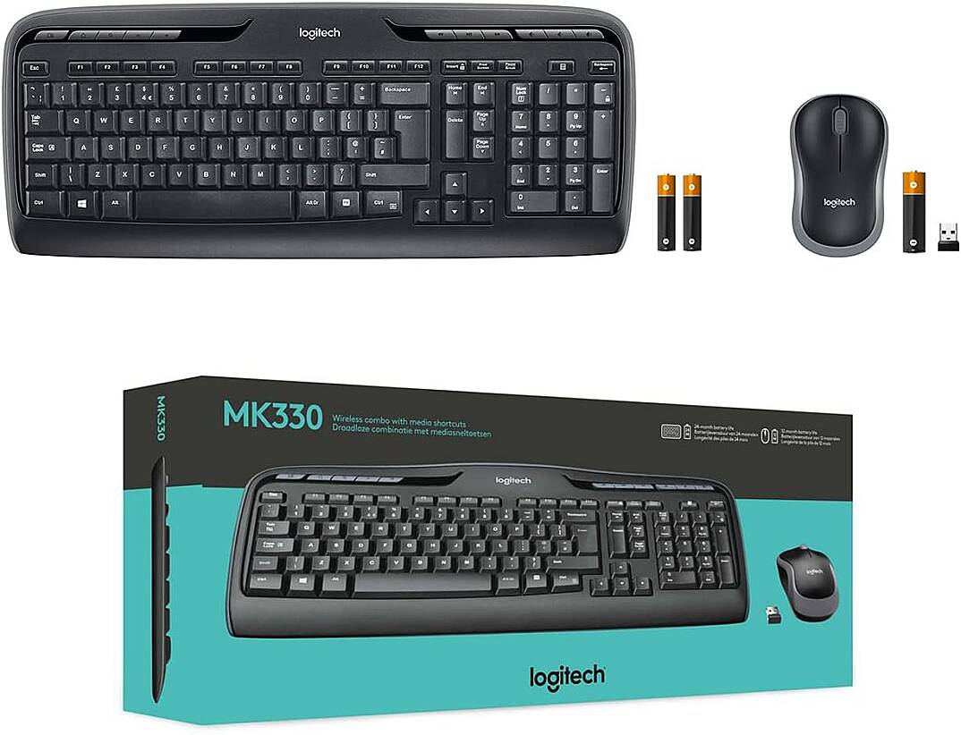 Logitech MK330 Kablosuz Türkçe Klavye Mouse Seti - 2