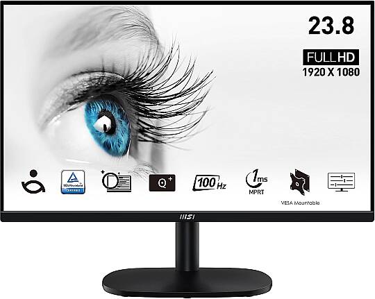 MSI 23.8" PRO MP245V 1920x1080 (FHD) FLAT VA 100HZ 1MS ADAPTIVE-SYNC MONITOR