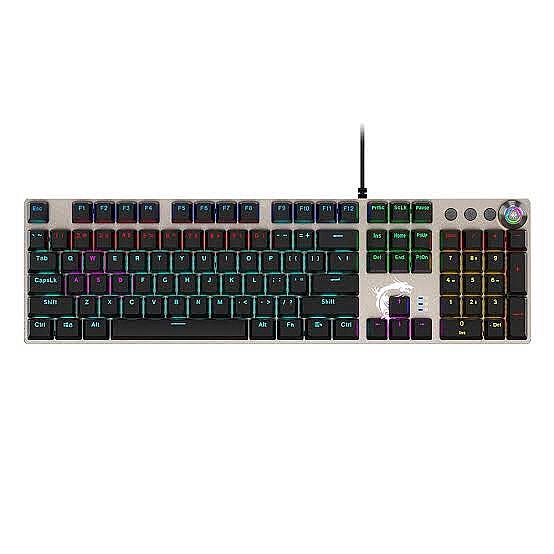 MSI Forge GK310 RGB Red Switch Kablolu Mekanik Oyuncu Klavyesi - 1