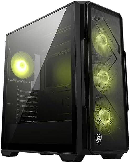 Msı Mag Forge 340R Aırflow Temperli Cam 4X120MM Argb Fan Atx Gaming Bilgisayar Kasası - 1
