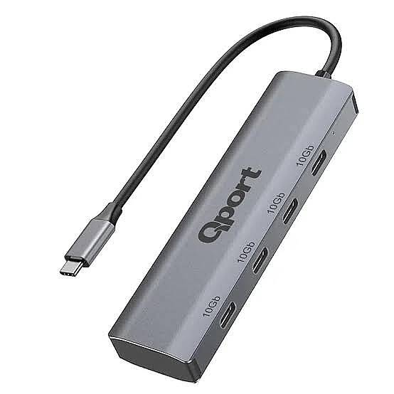 QPORT Q-TUC06 TYPE-C TO 4 PORT TYPE-C COKLAYICI - 1