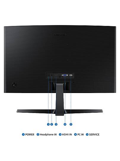 Samsung Essential S36G 24'' 100 Hz 4 Ms (HDMI+VGA) Full HD 1920 x 1080 LCD Monitör LS24D366GAUXUF - 3