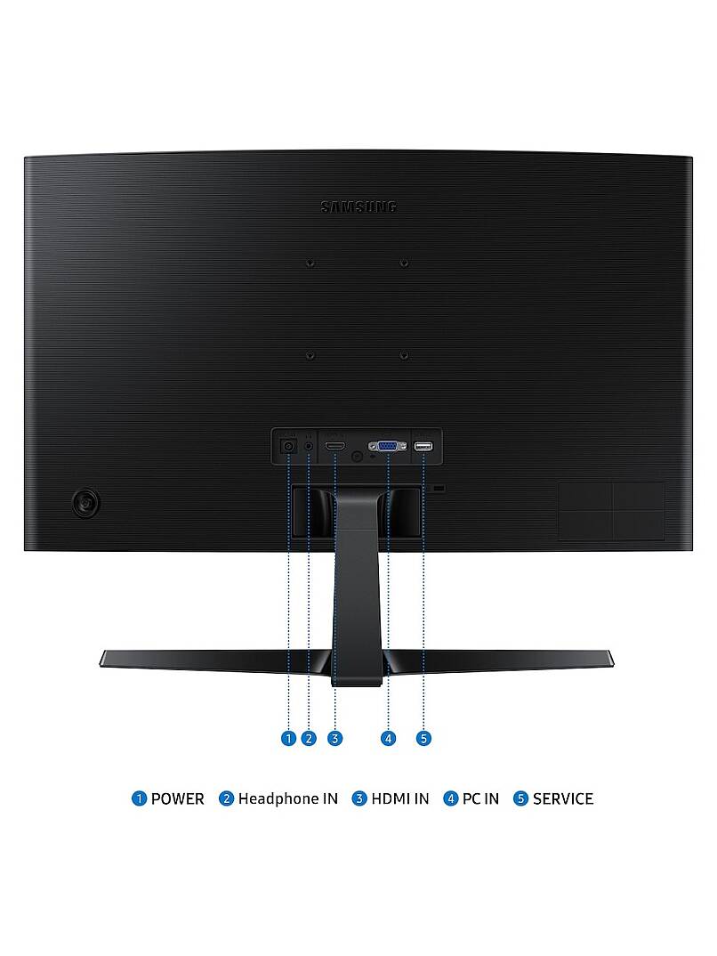 Samsung Essential S36G 24'' 100 Hz 4 Ms (HDMI+VGA) Full HD 1920 x 1080 LCD Monitör LS24D366GAUXUF - 3