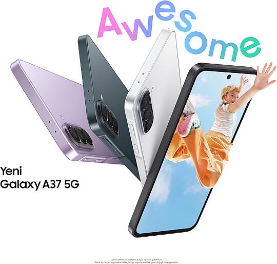 SAMSUNG GALAXY A37 5G 8/128 GB ANTRASİT - 2