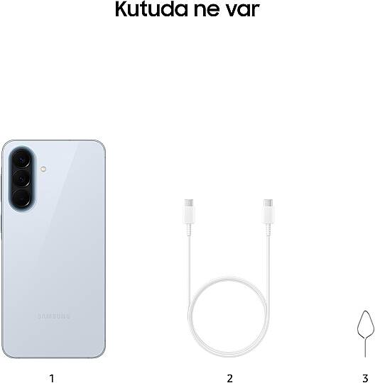 Samsung Galaxy A57 5G 8GB/128GB  -Gri (Samsung Türkiye Garantili) - 4