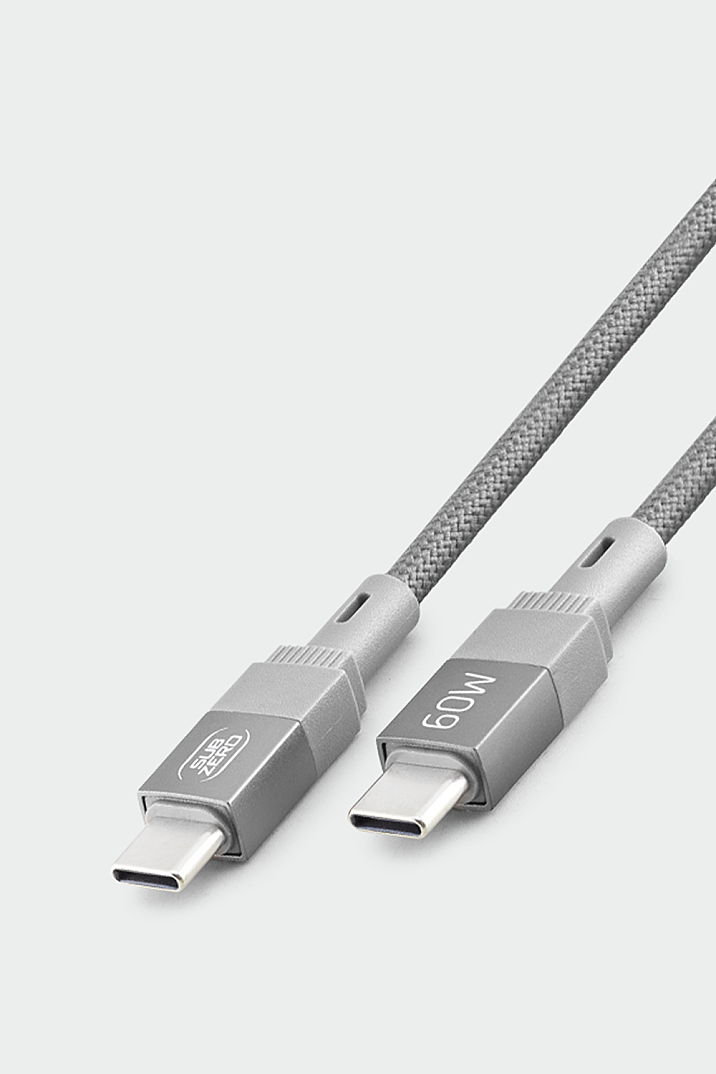 Subzero CL176 60W Type-C To Type-C Hızlı Şarj Data Kablosu - 1