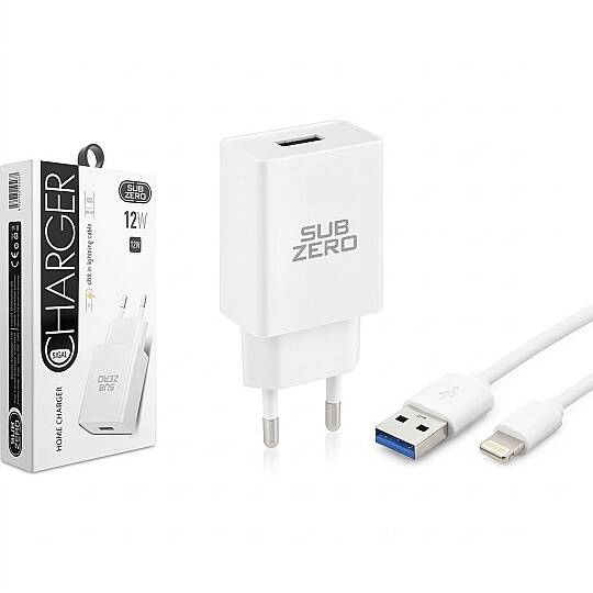 Subzero SG64 12W 2.4A Iphone Ev Şarj Aleti
