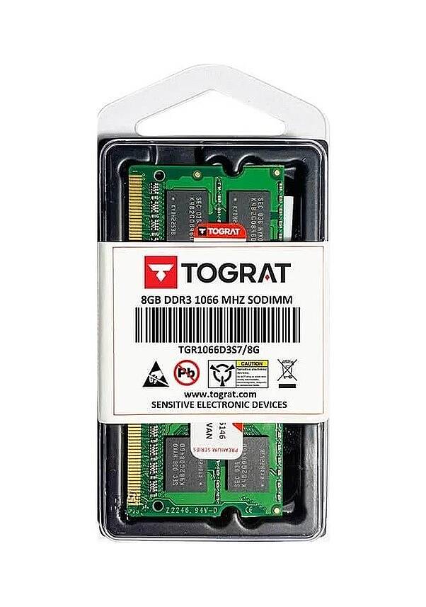 Tograt TGR1066D3S7/8G 8 GB DDR3 1066 MHz 204 Pin CL7 Notebook Ram Bellek - 1