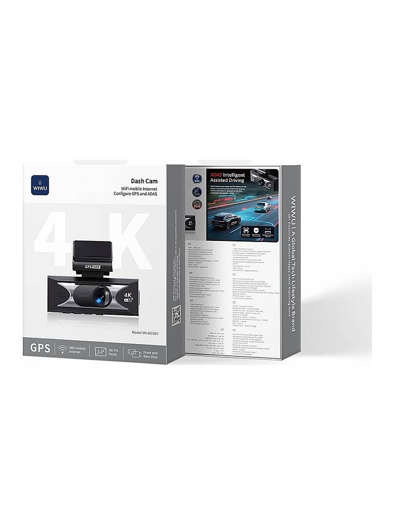 WİWU Wİ-DC201 DASHCAM CAR CAMERA BLACK - 4