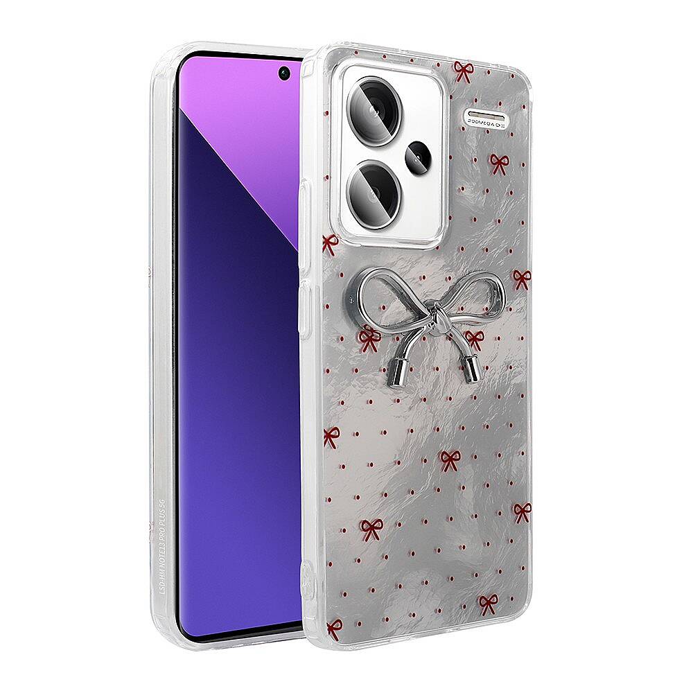 Xiaomi Redmi Note 13 Pro Plus 5G Kılıf Kamera Korumalı Figürlü Zore Ponti Silikon Kapak - 1