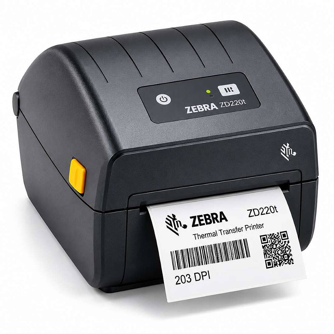 Zebra Zd220t 203dpı Termal Transfer Usb Barkod Yazıcı (Ribonlu Kullanım) - 2