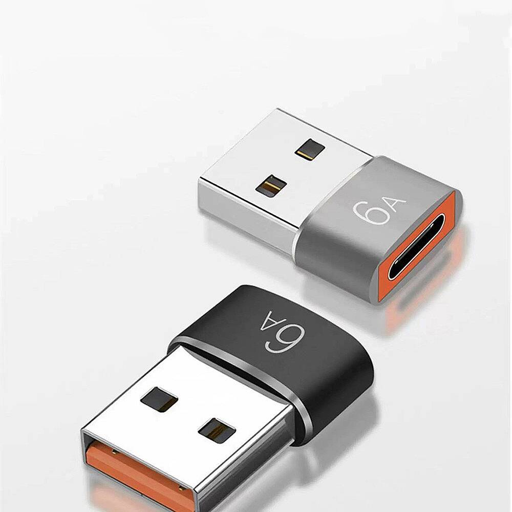 ZORE AC-58 GRİ USB TO USB-C ADAPTÖR - 1