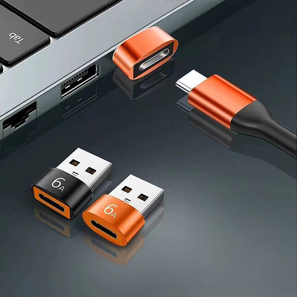 ZORE AC-58 GRİ USB TO USB-C ADAPTÖR - 2