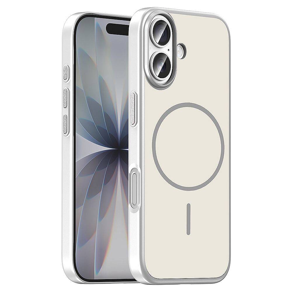 İPHONE 17 GÜMÜŞ PC KAPAK-ZORE LORA - 1