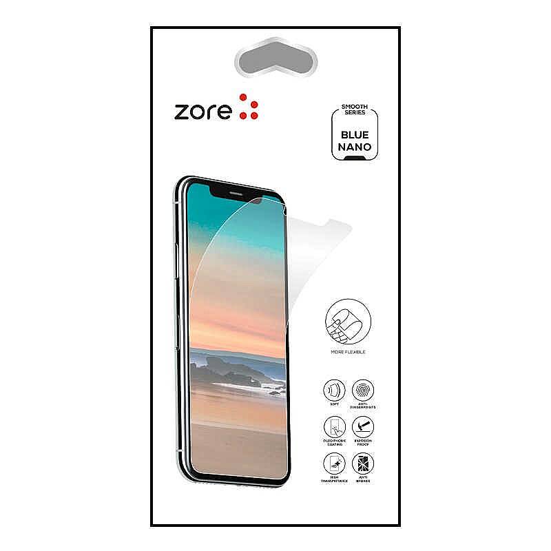 ZORE BLUE A16-A26 ŞEFFAF TEMPERLİ NANO EKRAN KORUYUCU - 1