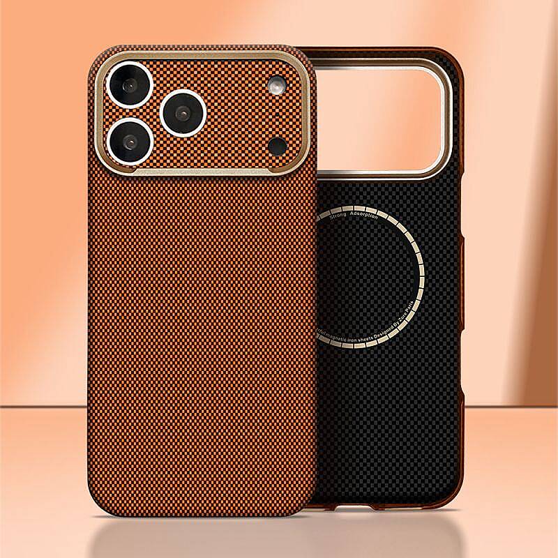 İPHONE 17 -18 PROMAX PMMA+PC KAPAK-ZORE PARİS NEXEL- TURUNCU - 2