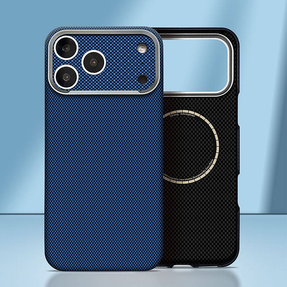 İPHONE 17- PMMA+PC KAPAK-ZORE PARİS ZERRE-LACİVERT  - 2