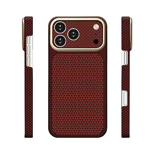 İPHONE 17-18 PRO- PMMA+PC KAPAK-ZORE PARİS ZERRE -TURUNCU 