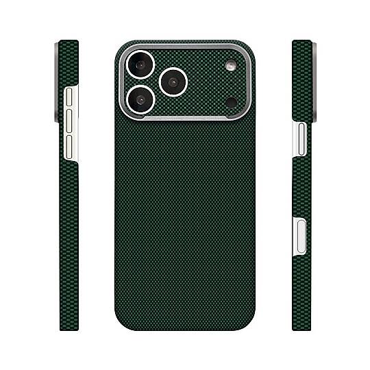 İPHONE 17-18 PRO MAX- PMMA+PC KAPAK-ZORE PARİS ZERRE- KOYU YEŞİL