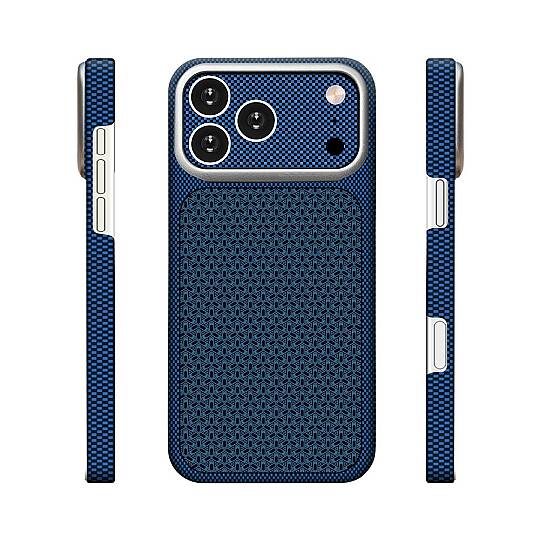 İPHONE 17-18 PRO MAX-PMMA+PC KAPAK- ZORE PARİS ZERRE-MAVİ  - 1